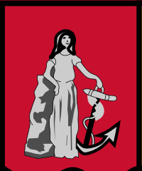 Allégorie de l’Espérance sur le drapeau de l’Union Sud-africaine