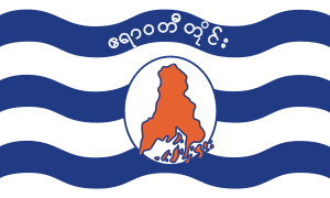 Drapeau d'Ayeyarwady 1974-2010