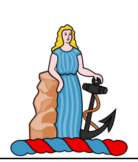 Allégorie de l’Espérance sur le drapeau de l’Union Sud-africaine