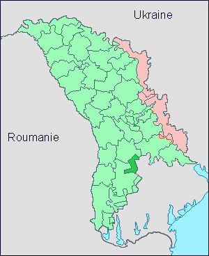 carte du raïon Basarabeasca