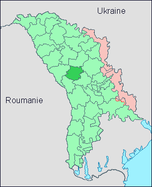 carte du raïon de Călărași