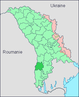 carte du raïon de Cantemir