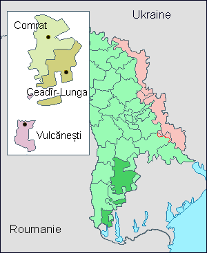 carte de Gagaouzie