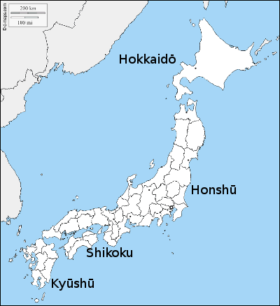 carte_des préfectures du Japon