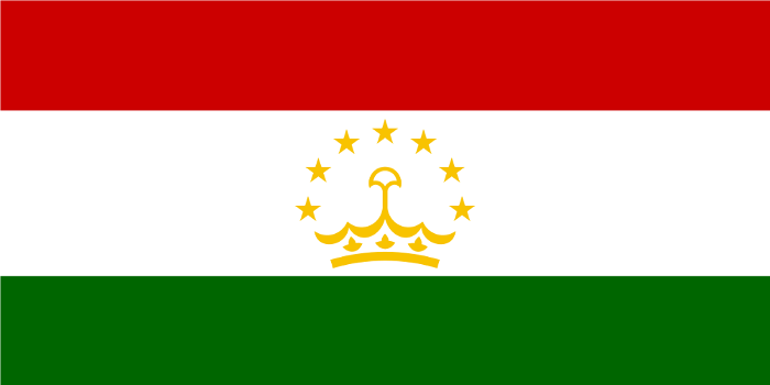le tadjikistan drapeau